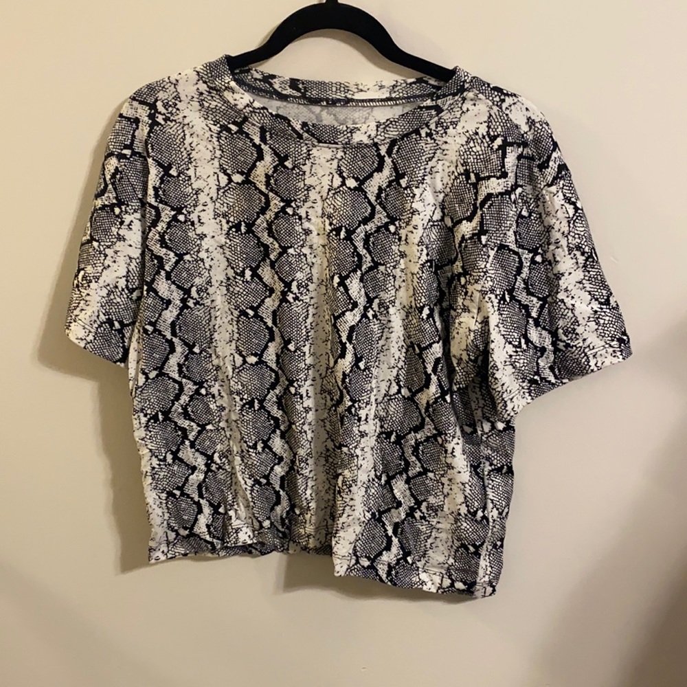 Snakeskin shirt